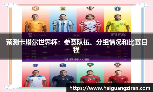 预测卡塔尔世界杯：参赛队伍、分组情况和比赛日程