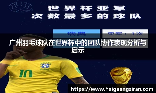 广州羽毛球队在世界杯中的团队协作表现分析与启示